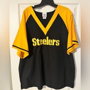 Pittsburgh Steelers NFL scrub top XL